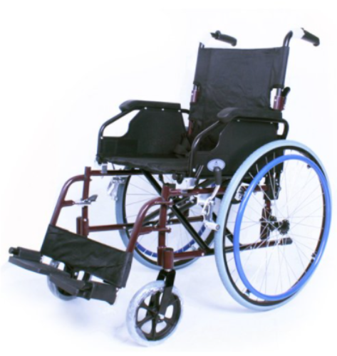 엔도젠 고급형 알루미늄 등받이꺽기 휠체어 WKY908LAX-46