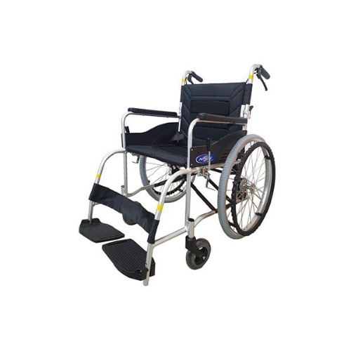 [보장구]닛신 수동 기본형 휠체어 NA-101 420폭